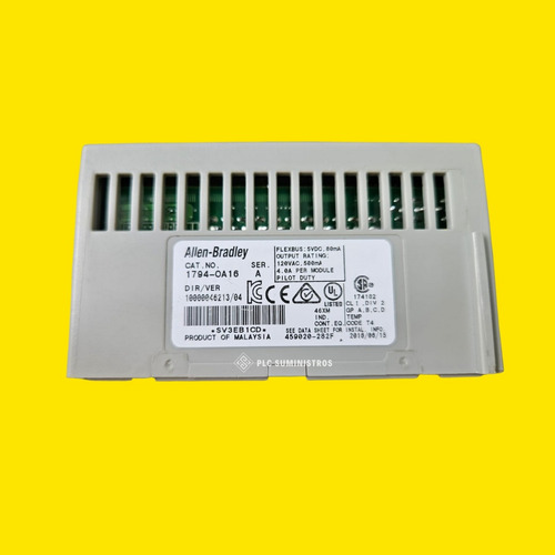 Allen Bradley Modulo De Salidas De 120vac Flex I/o 1794-oa16 (Usado)