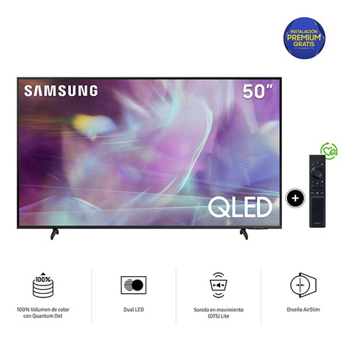 Tv Samsung Qled 50'' Smart Tv Qn50q60aagxpe
