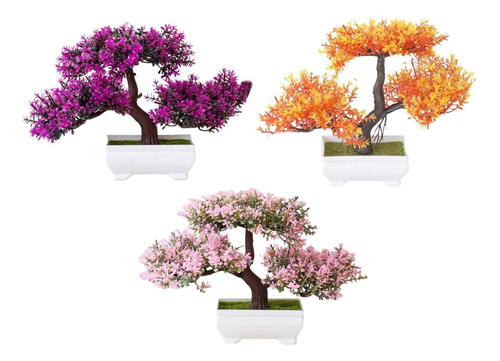 Bonsái Artificial, Planta Falsa Para Estantería