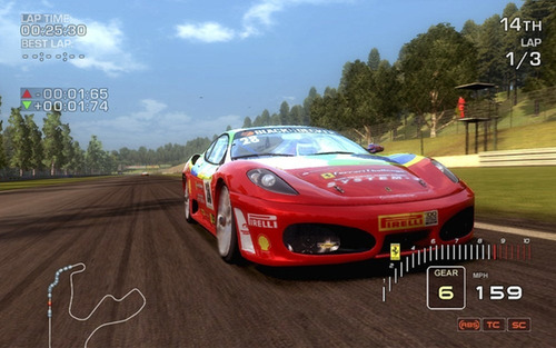 Jogo De Ps 3 Ferrari Challenge Game Original Físico Play 3 (Recondicionado)