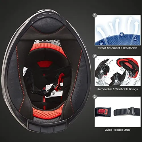 Pasamontañas Motociclistas Evs Sports 112046-0109 Collar De