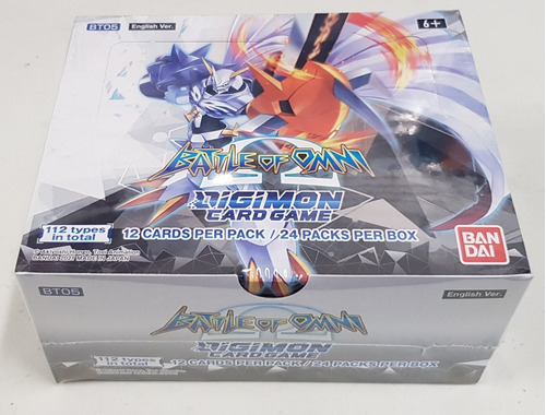 Digimon Card Game Caja De Boosters Bt05 Battle Of Omni Nueva