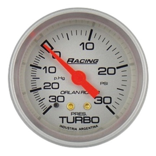 Reloj Manometro Vacuometro Presion Turbo 30 Psi Orlan Rober