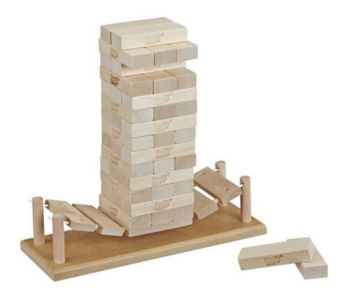 Juego De Mesa Jenga Bridge Hasbro 42 Bloques Madera Puente