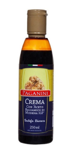 Crema De Aceto Balsâmico Trufa Branca Paganini  250ml