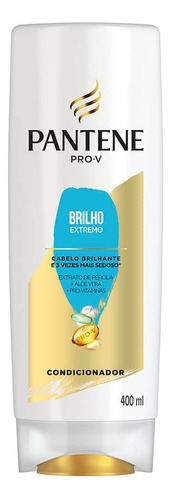  Condicionador Brilho Extremo Pantene 400ml