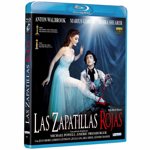 Blu-ray Original Red Shoes Las Zapatillas Rojas Moira Sheare