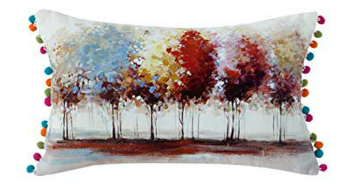 Almohada Decorativa Con Diseño De Árbol De Sauce Kensie, 12 