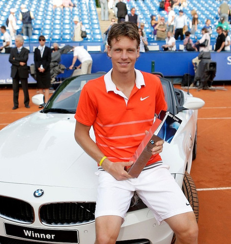 Chomba Remera Nike Tenis Tomas Berdych Campeón Múnich 2009 (Usado)