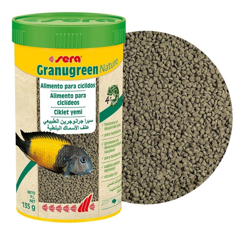 Ração Sera Granugreen 135g