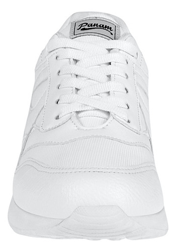 Tenis Casuales Joven Panam 0108510010 Simipiel Blanco
