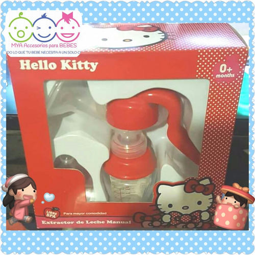 Extractor Manual De Leche Hello Kitty