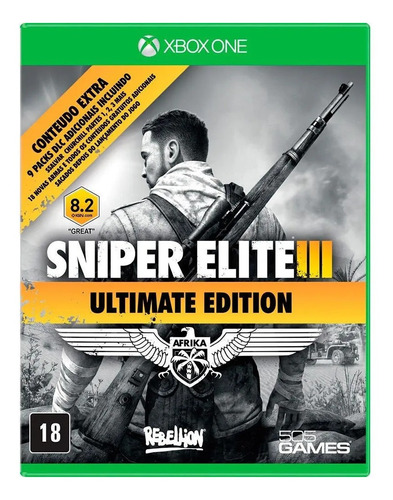 Sniper Elite Iii  Ultimate Edition - Usado - Xbox One