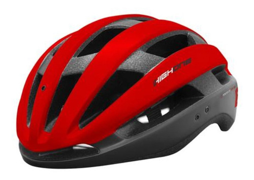 Imagem 1 de 5 de Capacete Bike Mtb/speed Wind Aero Led G Vermelho - High One