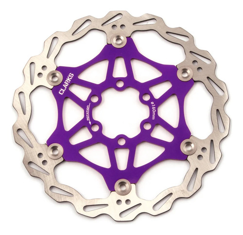 Disco Rotor Clarks Ultraliviano 180 Mm Para Bicicletas
