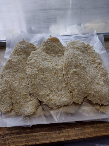 Milanesas Rebozadas De Pollo Y Carne X 5 Kilos