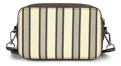 Cartera Deportiva Wrangler Cowgirl C Importada Original Marrón Oscuro Rayas