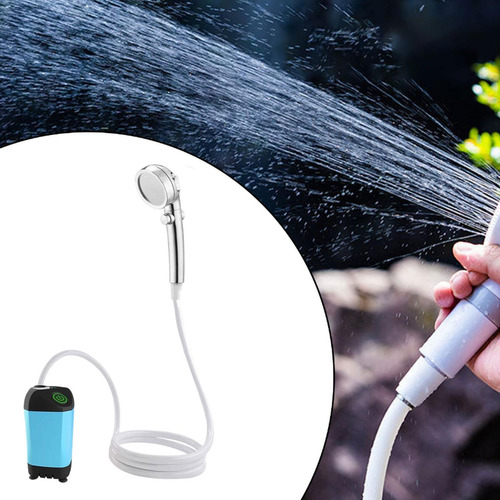 Ducha Portátil Para Camping, Bomba De Ducha Eléctrica Con