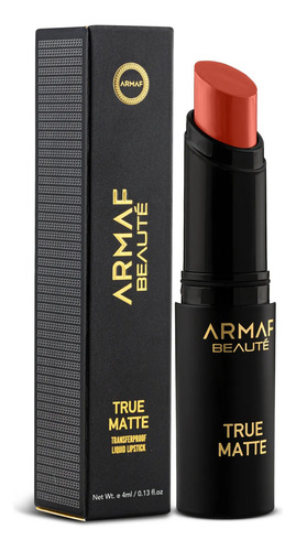 Armaf Beaute Labial Mate Larga Duracion A Prueba De Agua Color Ayu