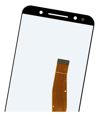 S Pantalla Lcd Oem Negra Para Alcatel 3l 5034d 5034