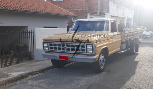 Imagem 3 de 14 de Ford F 4000 1976 Carroceria