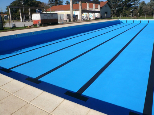 Imagen 6 de 8 de Pintura Celeste Por 20 Lts Piscinas Jetcil Base Acuosa