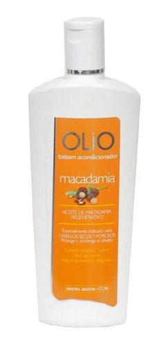 Acondicionador Olio Balsam Macadamia Aceite 420ml