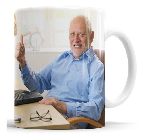 Taza Harold Ok - Meme - Cerámica