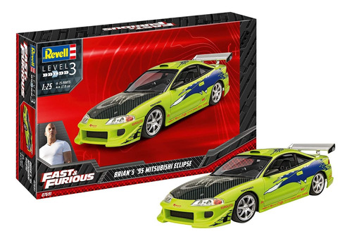 Revell Brian's Mitsubishi Eclipse Fast Furious Kit :