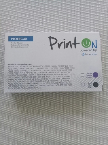 Cinta Epson Erc-38b Impresoras Fiscales Tienda Chacaito