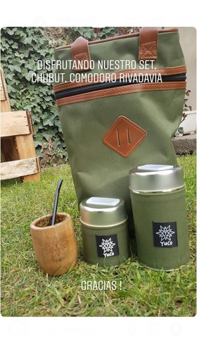 Imagen 9 de 10 de Bolso Matero Yuco Mochila (apto Stanley) - Envío Gratis