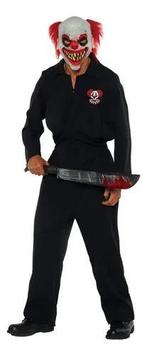Underwraps Mono De Disfraz De Terror Para Hombre-killer Clow