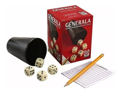 General Doble Ruibal Dados Profesionales  De 19 Mm