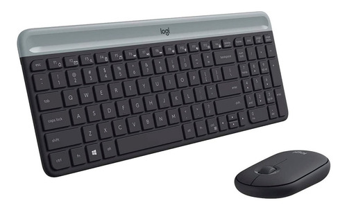 Kit De Teclado Y Mouse Inalámbrico Logitech Mk470 Español 