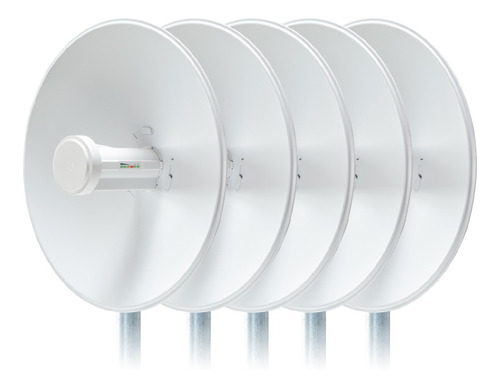 Kit X5 Antena Ubiquiti Powerbeam 5 Ghz 20km 150mbps