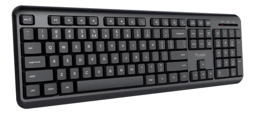 Teclado Trust Ody Inalambrico Silencioso Usb Pc Notebook