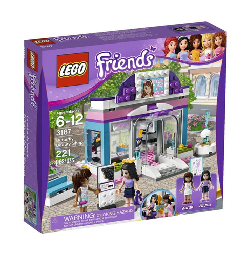Lego Friends Sala De Belleza Mariposas 3187