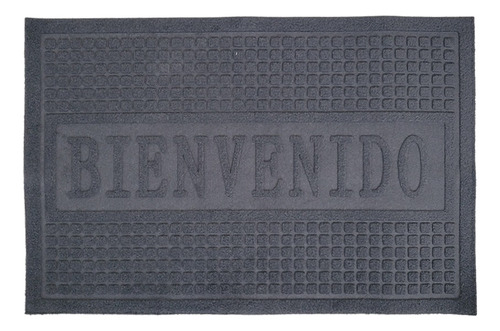 Felpudo Alfombra De Entrada Puerta Tapete De Goma 55x35 Cm