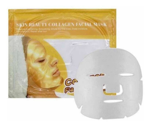 Pack 12 Mascarilla Máscara Faciales Colágeno Ac Hialurónico