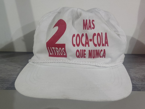 Cachucha Coca-cola Vintage 90s Coca 2 Litros Gorra Colección