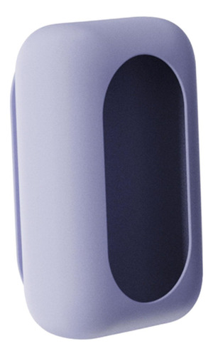 Soporte De Caja De Pañuelos De Silicona Flexible Púrpura