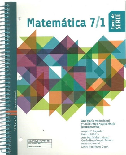 Matematica 7 / 1 Fuera De Serie