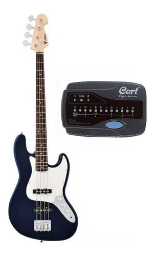 Baixo Phx 4 Corda Jazz Bass Azul Escuro (dark Blue) + Brinde