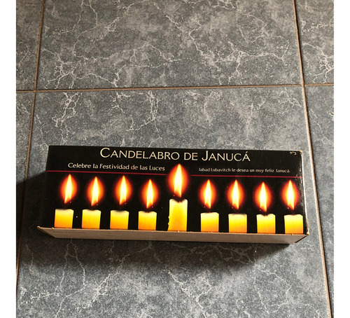 Candelabro Janucá Nuevo Sin Uso