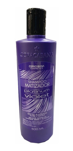 Shampoo Matizador Violeta, Azul, Grafito 500ml