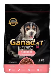 Croqueta Ganador Premium Perro Cachorro Raza Pequeña 2kg Msi