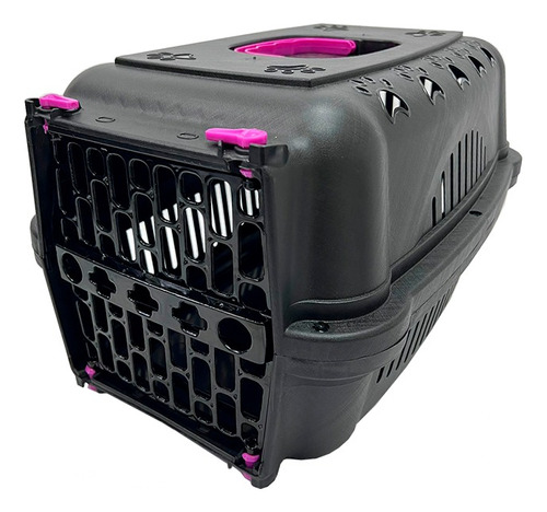 Transportadora Black N°2 H.5kg Perros/gatos Durapet´s