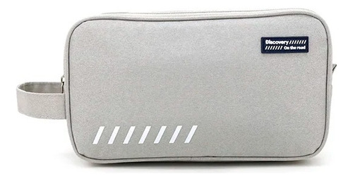 Organizador Neceser De Viaje Bolsillo Impermeable Discovery Color Gris