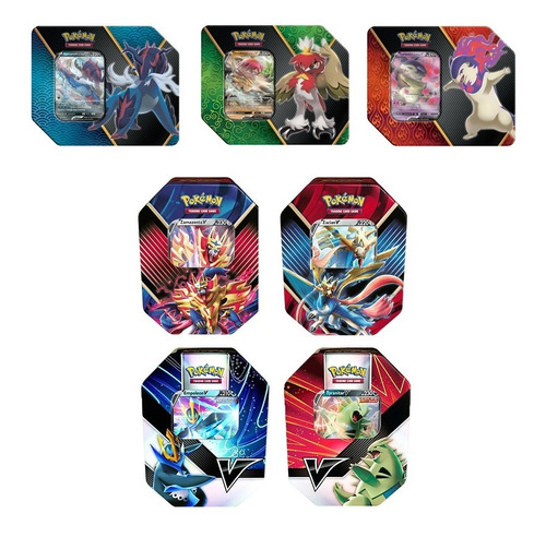 Lata Pokémon Tgc - Cartas - Original - Copag - Lacrada