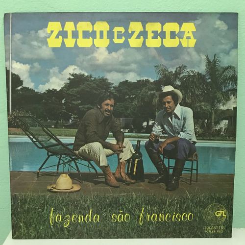 Lp Zico E Zeca (fazenda São Francisco)